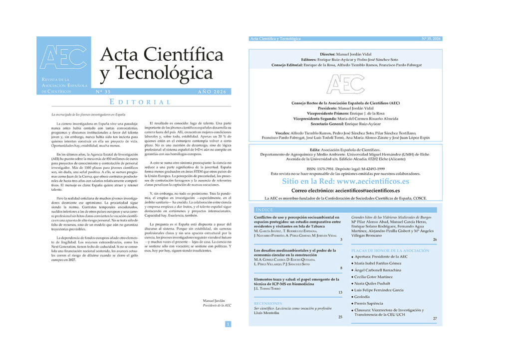 Revista 35 ACT de la AEC